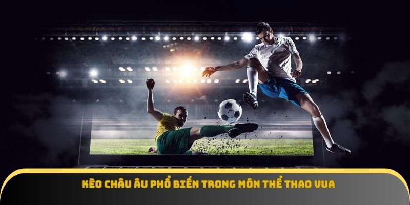 Kèo châu Âu phổ biến trong môn thể thao vua